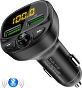 Bluetooth FM Transmitter - Carkit - Autolader - Snellader - Handsfree Bellen - Autoradio - Auto Accessoires