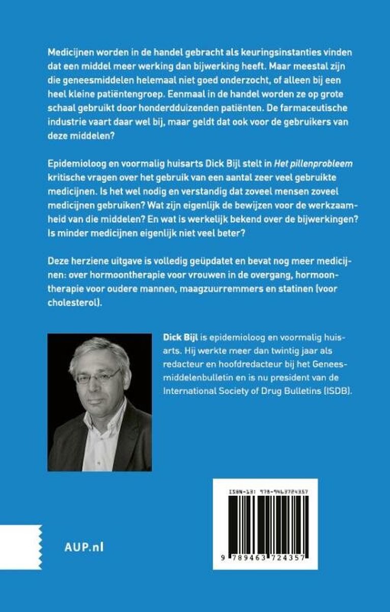 Het pillenprobleem - back cover