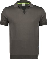 Hensen Polo - Slim Fit - Groen - L