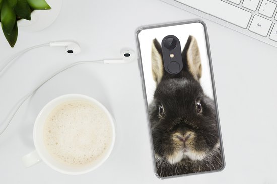 Coque Xiaomi Redmi 5 - Lapin - Animaux domestiques - Fourrure - Coque de téléphone en Siliconen