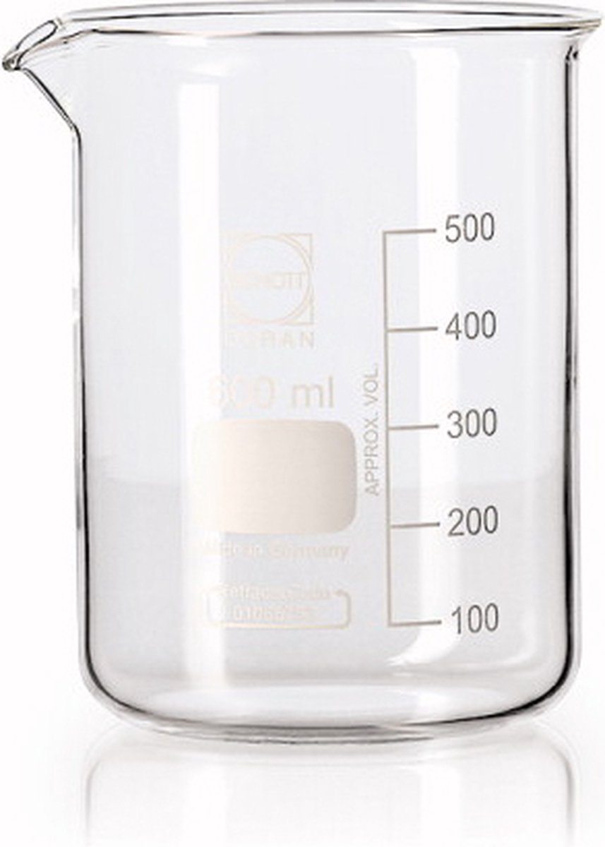 Labshop - Duran bekerglas (laag model) - 5 milliliter