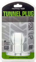 Tunnel Plug  - Medium - Transparent - Butt Plugs & Anal Dildos transparent
