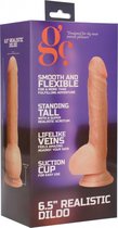 6.5 Inch Realistic Dildo - Flesh - Realistic Dildos flesh