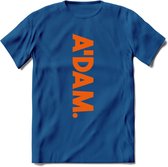 A'Dam Amsterdam T-Shirt | Souvenirs Holland Kleding | Dames / Heren / Unisex Koningsdag shirt | Grappig Nederland Fiets Land Cadeau | - Donker Blauw - 3XL