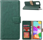 Samsung Galaxy A41 (SM-A415F) - Bookcase Groen - Portefeuille - Magneetsluiting