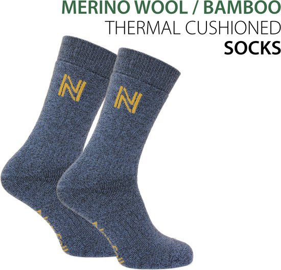 Norfolk - Wandelsokken - Merino wol en Bamboe Mix - Thermische Outdoor  Zacht en Warme... | bol.com