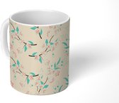 Mok - Koffiemok - Patroon - Lente - Japan - Design - Mokken - 350 ML - Beker - Koffiemokken - Theemok
