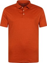 Desoto - Polo Kent Oranje - Slim-fit - Heren Poloshirt Maat L