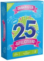 Drankspel - Drinkmaster - Partygame - 25 jaar