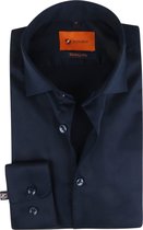 Convient - Chemise Coupe Skinny Marine 241-1 - 38 - Homme - Coupe skinny