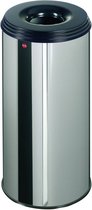 Hailo 0950-022 ProfiLine Safe XL Prullenbak 45L RVS/Zwart