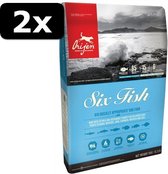 2x ORIJEN 6 FISH DOGS 6KG