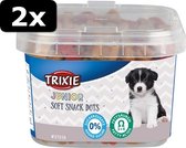 2x JUNIOR SOFT SNACK DOTS 140GR