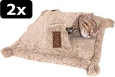 2x - KATTENSLAAPZAK HUGS SNUGGLE 50CM