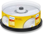 Philips CR7D5NB25 - CD-R 80Min - 700MB - Speed 52x - Spindle - 25 stuks