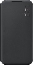 Samsung Galaxy S22 (S901) Origineel - LED Wallet Book Case - Zwart