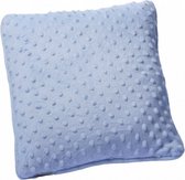 decoratiekussen 30 cm blauw