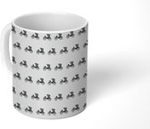 Mok - Koffiemok - Patronen - Kar - Jaren 20 - Mokken - 350 ML - Beker - Koffiemokken - Theemok