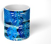 Mok - Koffiemok - Design - Jungle - Monstera - Planten - Mokken - 350 ML - Beker - Koffiemokken - Theemok