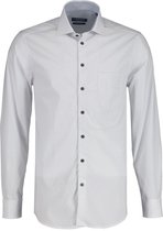 Ledûb Overhemd - Modern Fit - Wit - 3XL Grote Maten