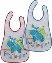 slabbetjes jungle 2 stuks multicolor