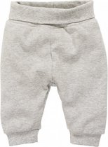 babybroek Interlock junior katoen grijs maat 86