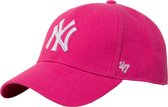 47 Brand New York Yankees MVP Cap B-MVPSP17WBP-MA, Unisex, Roze, Pet, maat: One size