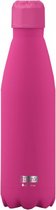 thermosfles Glow In The Dark 500 ml staal roze