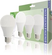 HQ HQLE27A603P02 Led Lamp  3 stuks  E27 A60 9 W 806 Lm 2700 K