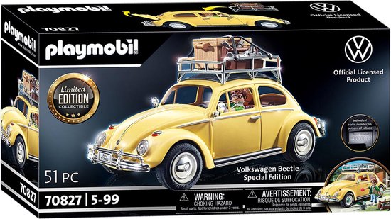 PLAYMOBIL Volkswagen Coccinelle - Edition Spéciale - 70827 | bol.com