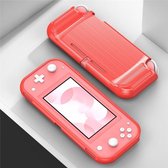 Hoesje geschikt voor Nintendo Switch Lite - Mobigear - Classic Serie - TPU Hoesje - Rood