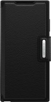 Otterbox Strada Samsung Galaxy S22 Ultra Hoesje - Leer - Zwart