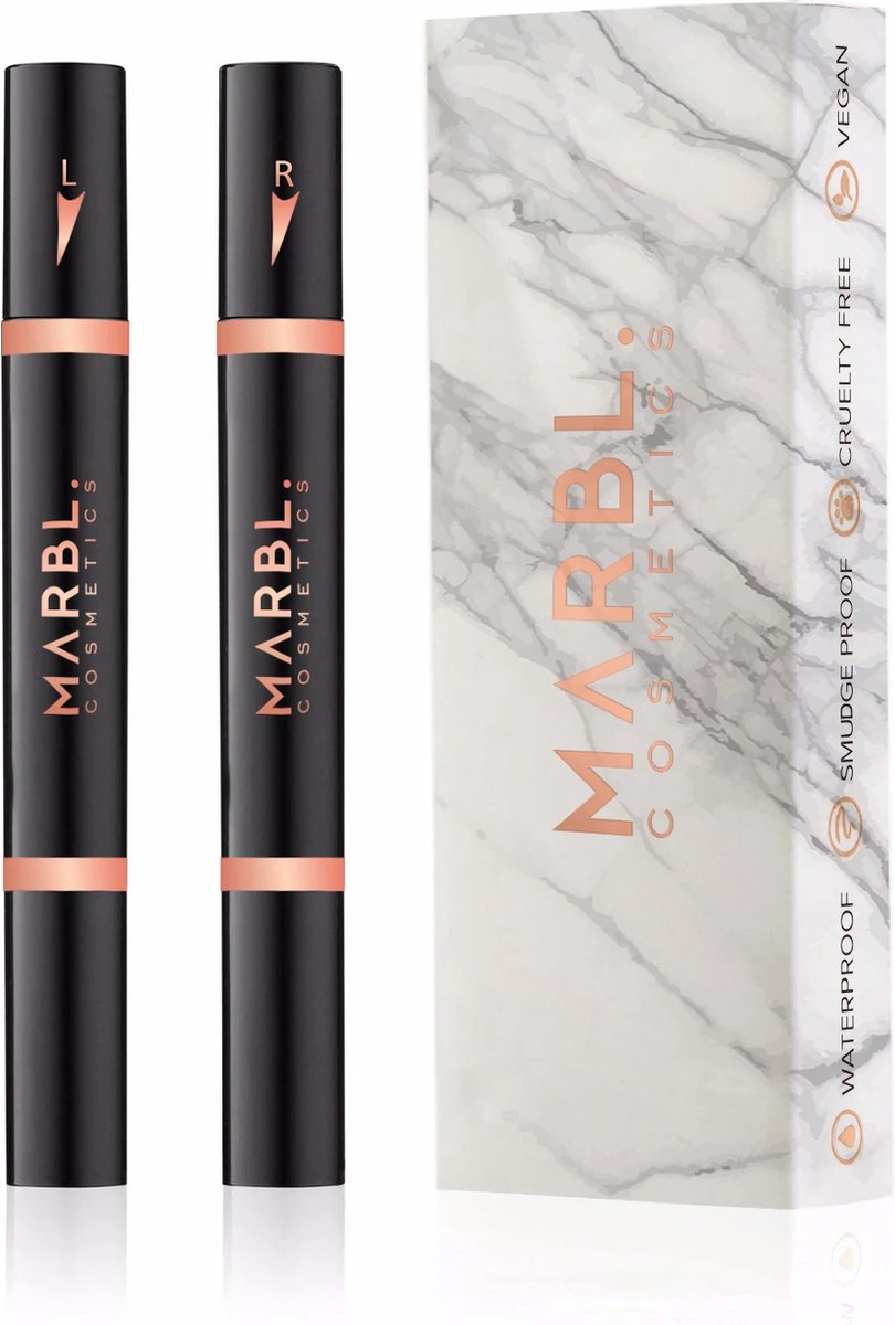 MARBL. Cosmetics - Easy Wing - Eyeliner Stempel - 8mm - waterproof - vlekproof - vegan - dierproefvrij