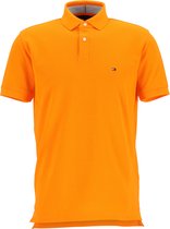 Tommy Hilfiger 1985 Regular Fit polo - Hawaiian Orange -  Maat: XL