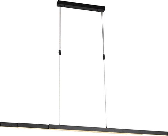 Paul Neuhaus juliet - Lampe à suspension - 3 lumières - L 120 cm - Anthracite