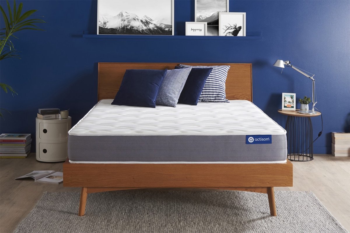 Actiflex dream matras 133x183cm , Pocketveren en traagschuim , Vrij stevig, 5 comfortzones