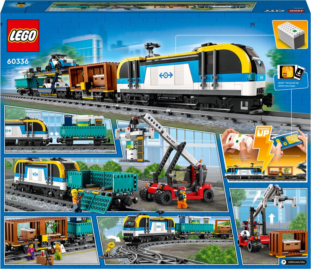 LEGO City 60336 Le Train de Marchandises