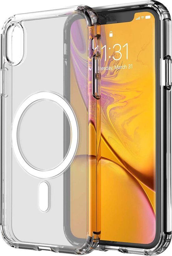 Phreeze™ iPhone XR Case Clear - Coque transparente UltraHD pour iPhone Xr  avec aimant... | bol.