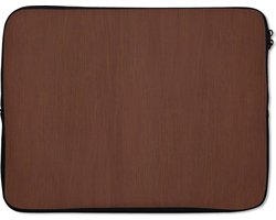 Laptophoes 15 inch - Hout - Plank - Abstract - Patronen - Laptop sleeve