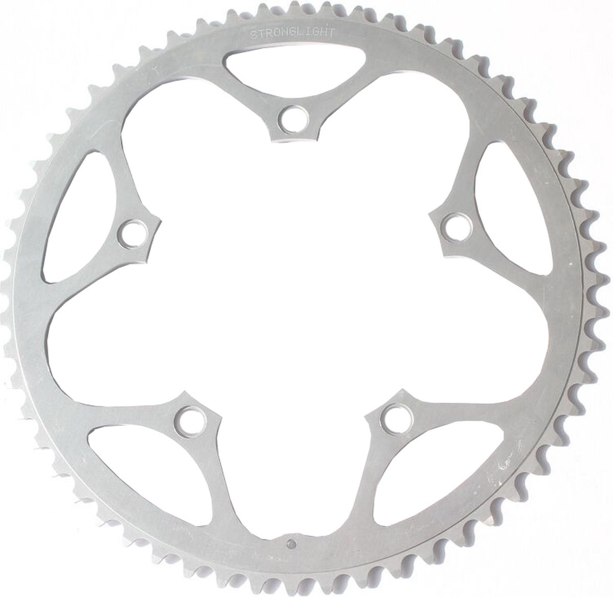 Stronglight kettingblad S (steek 130mm) 46T 9/10v zilver