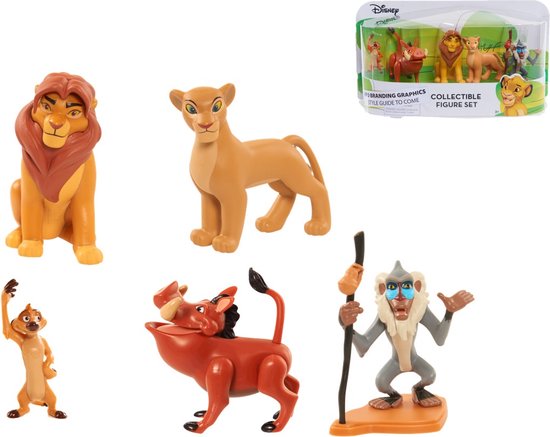 Le Roi Lion - Coffret 5 Figurines