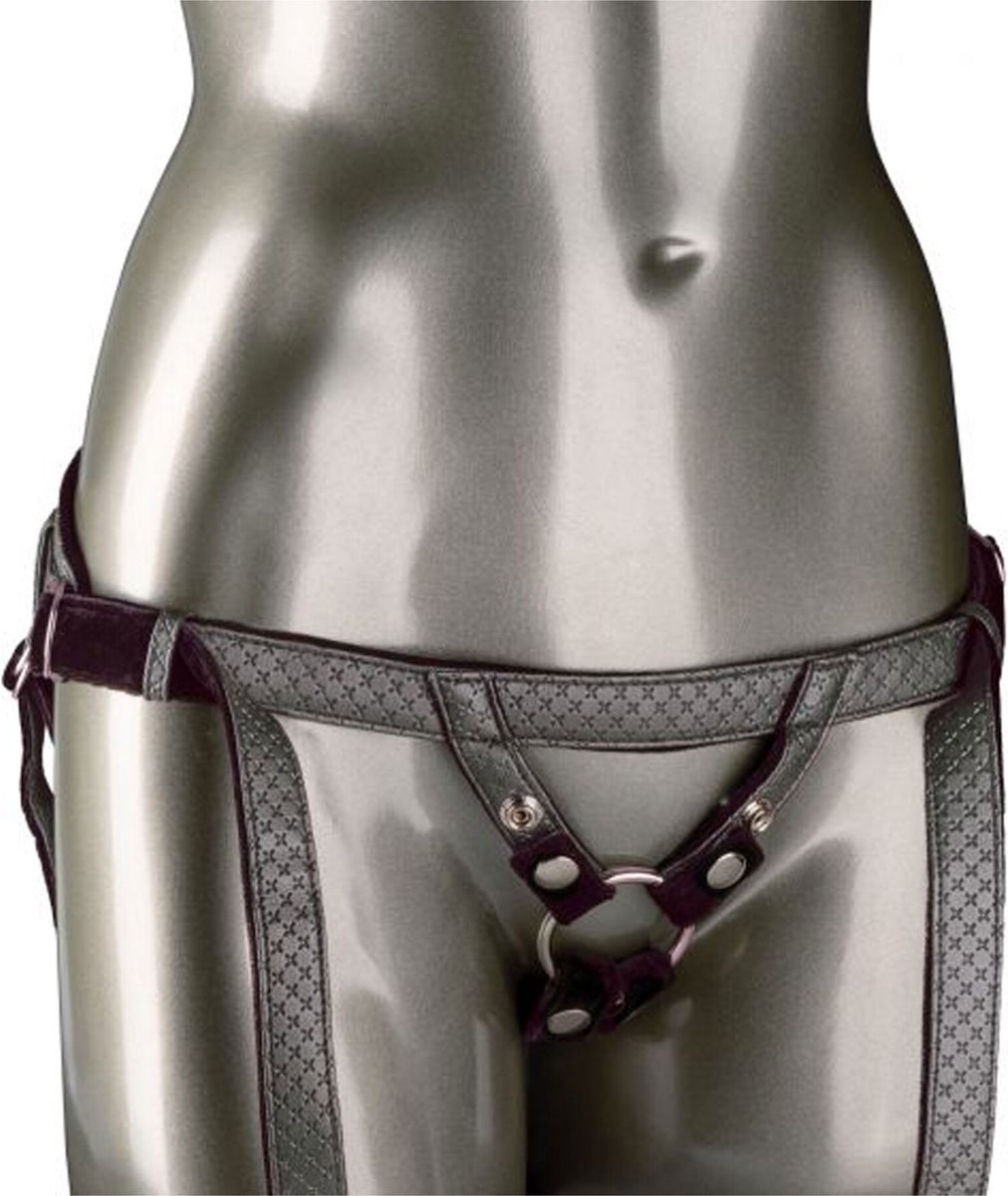 Goedkoopste CalExotics - The Regal Duchess - Strap On Harness Zilver