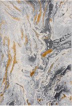 Magic Floor - Tapijt - Vloerkleed - PERA 0403A - Grijs - Polyester - (230x160cm)