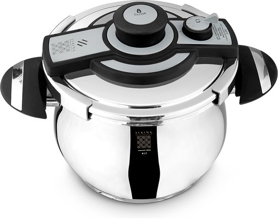Autocuiseur Serenk Definition - autocuiseur - autocuiseur avec 3 niveaux de cuisson, 6 L - adapté à l'induction