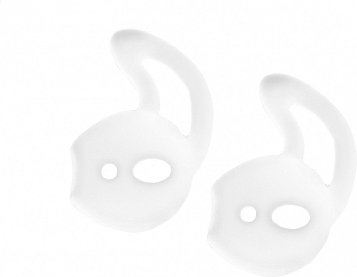 Xccess Earbuds Siliconen Hoesje voor Apple AirPods 1 - Wit