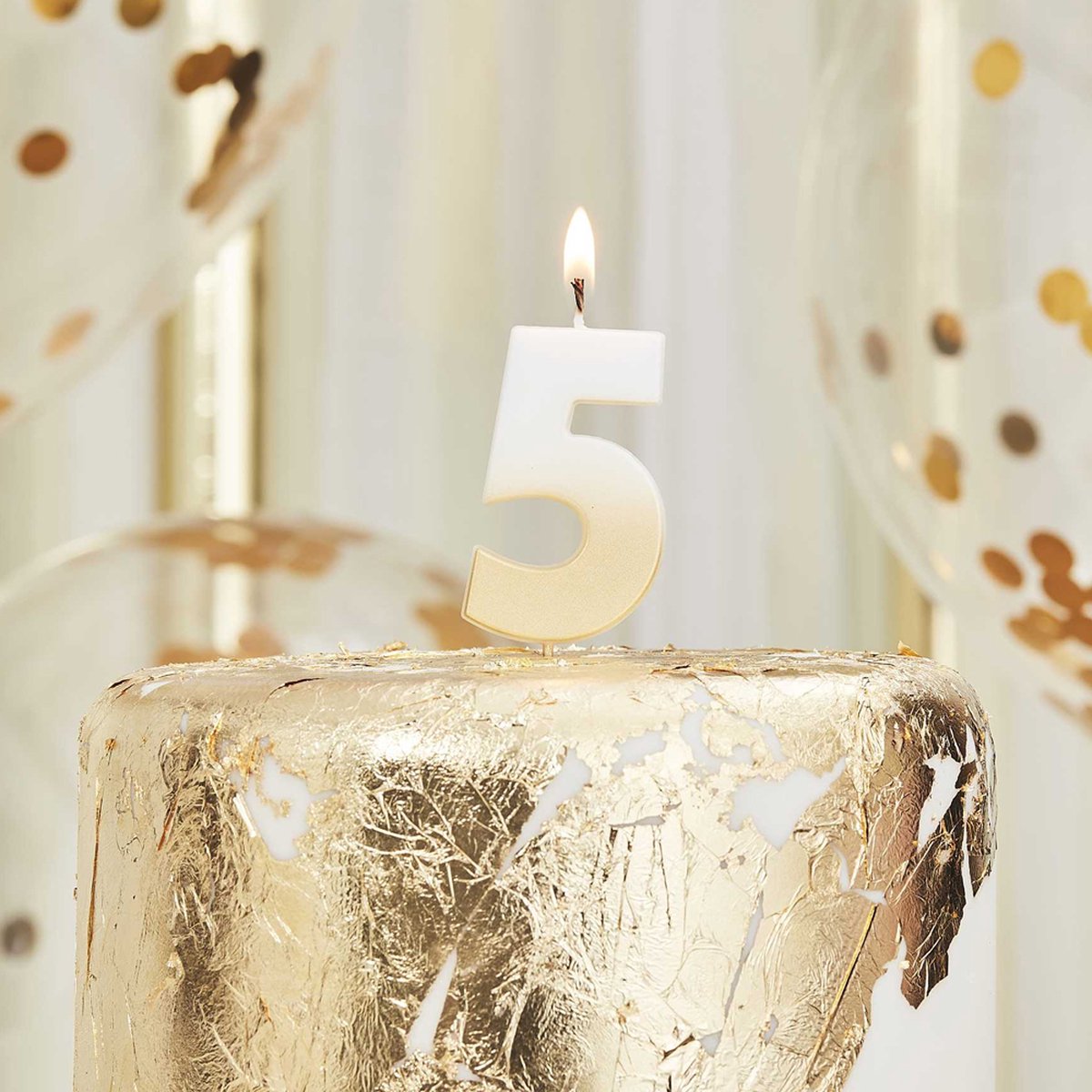 Ombre Goud Cijfer 5