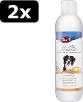 2x SHAMPOO HOND NATUUROLIE 1LTR