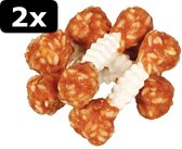 2x CHICKEN CHEWING DUMBBELLS 100GR