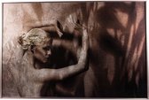 PTMD Exclusive Art Broken Clay Poster - 150 x 100 x 3,5 cm - Meerkleurig