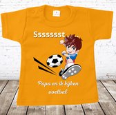 Oranje shirt voetbal -s&C-68-t-shirts jongens